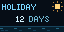 Pixlet render: 12 days until the holiday